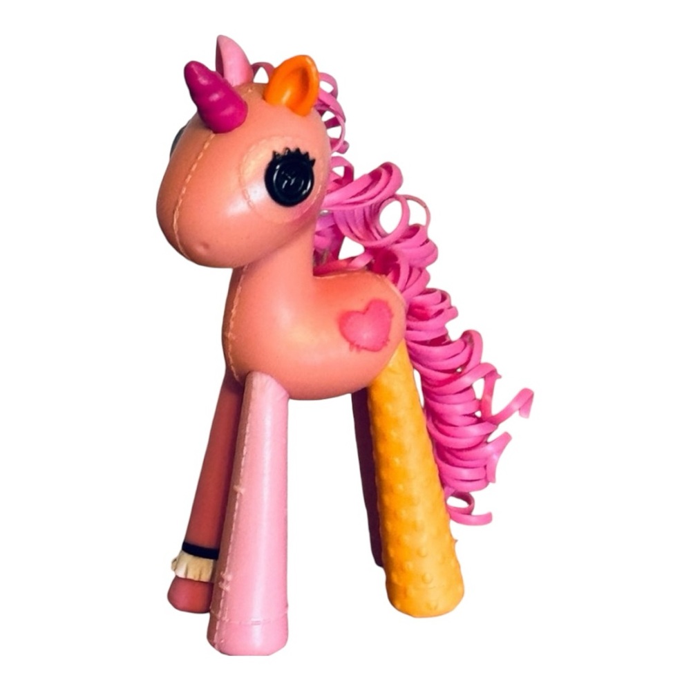 Lalaloopsy Vintage Y2K Mini Lala Oopsies Ponie Pony Hazelnut 2013 Curly Horse